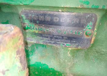 Blok 6466dl-01 John Deere korbowody,miska itp.