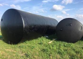 Zbiornik szczelny metalowy stalowy na szambo wodę paliwo