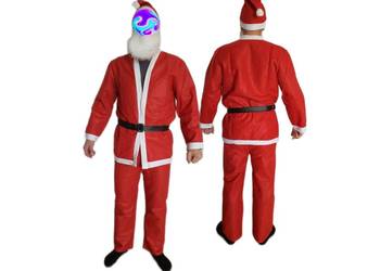 Strój Mikołaj Przebranie Świętego Mikołaja Kostium Uniwersalny