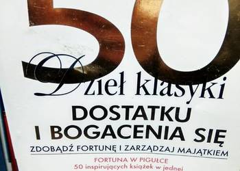 50 dzieł klasyki dostatku i bogacenia się antykwariat