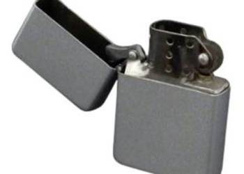 Luksusowa Zapalniczka Benzynowa Gentelo Srebrna Matowa