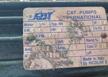 Pompy 5cp5120 Cat Pumps 5,5 Kw.