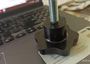 pokrętło nastawne ebonit nowe do maszyn