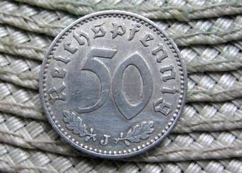 Niemcy 50 Reichspfennig 1935r - J