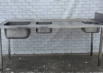 Blat od stołu z trzema zlewami 1/26/6