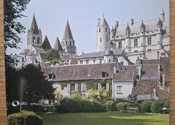 Francja la collegiale de Loches- Charles Lelong j. francuski