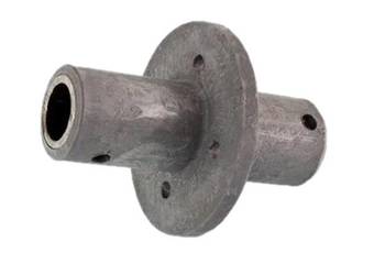 Piasta rozsiewacza jednotarczowego tuleja lejek