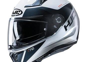 Integralny kask motocyklowy HJC i70 Blenda Tas Biały MC10