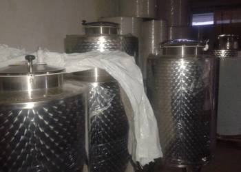 Zbiornik 400l na wino, sok, brandy