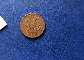Stare monety 2 ore 1965 Norwegia