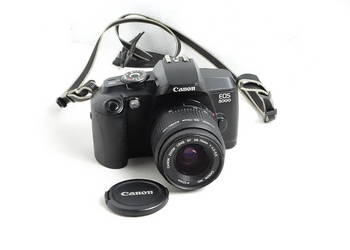 Canon EOS 5000 + Obiektyw Canon EF 38-76mm Uszkodzony Body Ładny Stan