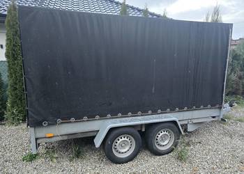 Przyczepa z plandeką 3,5m x 1.5m ,190cm wys