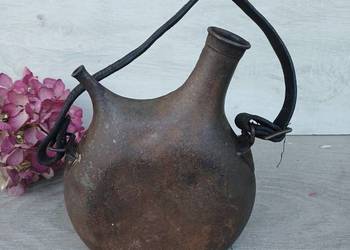 Stara wojskowa manierka I Wojna Światowa - mniejszy rozmiar