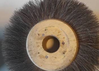 NOWE Szczotki z włosia końskiego do polerowani metalu