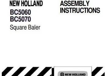 New Holland BC5060 BC5070 instrukcja obsługi PL prasa