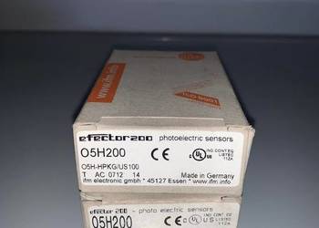 IFM EFECTOR200 PHOTOELECTIC SENSORS O5H200