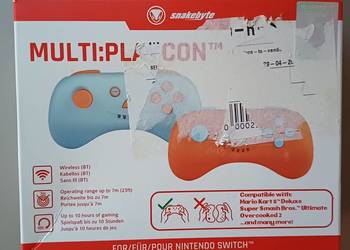 Kontrolery bezprzewodowe Multi Playcon do konsoli Nintendo switch.