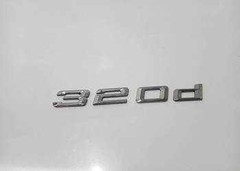 NAPIS EMBLEMAT BMW E91 320d