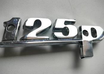 Znaczek emblemat do fiat 125p PRL oryginał