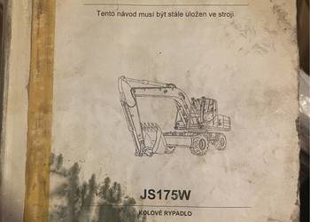 Instrukcja obsługi koparka kołowa JCB JS175W