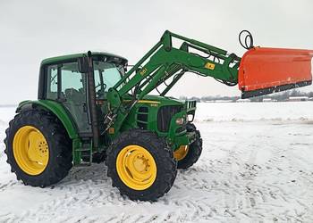 John Deere 6130 Comfort + Ładowacz JD 551, 2009 r. 7860 mth 6230, 6330