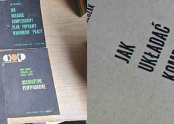 Kolekcja OOP PRL: Jak układać plan BHP, zanim to było modne (1969, zestaw)