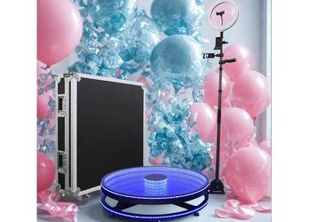 Fotobudka 360, LED SZKLANA, 100 CM NOWA