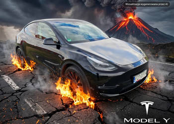 Tesla Y Performance AWD 534 KM, wersja europejska z Niemiec, gwarancja