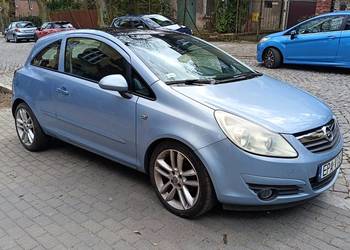 Opel Corsa d bagażnik rowerowy klima 118000 km szyberdach