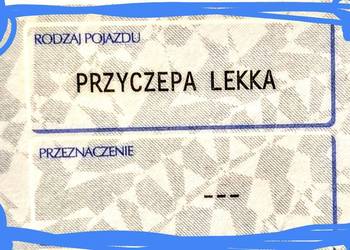 Sam przyczepa 750 kg przyczepka