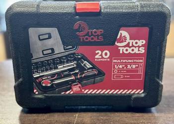 Zestaw kluczy nasadowych 1/4 3/8 20szt. 38D520 Top Tools
