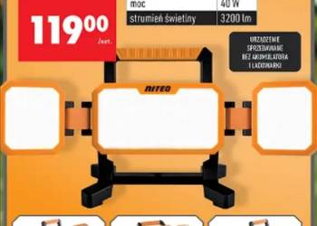 Lampa akumulatorowa 20V Niteo Nowa