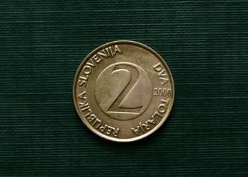 SŁOWENIA - 2 tolary, 2000r