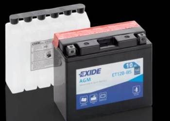 Akumulator motocyklowy 12V 10Ah 160A EXIDE ET12B-BS YT12B-BS