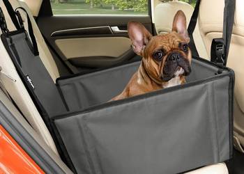 WUGLO REGULOWANY WODOODPORNY FOTELKI DLA PSA DO SAMOCHODU ROZMIAR S