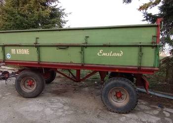 przyczepa 8t krone dk 220/8