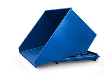 Pojemnik metalowy samowyładowczy 4.0m3 do widlaka