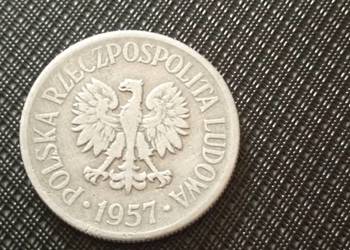 Sprzedam trzecie 50 gr 1957 r bzm