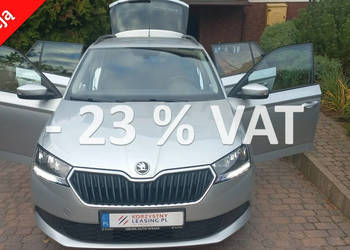 Škoda Fabia 22.6 netto FV23% 1.0 TSI 95 KM Salon PL Kier.wielof. AF Ledy L…