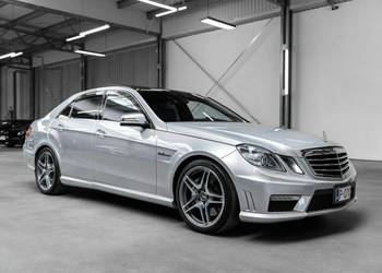 Mercedes E 63 AMG 6.2 V8 525 KM Performance. Bezwypadkowy. Stan Idealny. K…