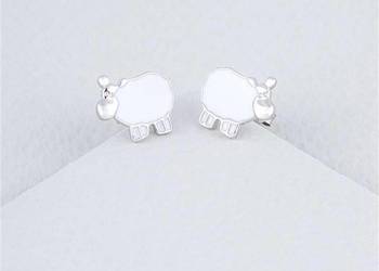Srebrne kolczyki owieczki Srebrne kolczyki owieczki