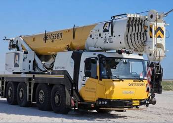 Żuraw samojezdny Grove GMK4100L | 2011 | 100 t | wysięg 60 m | JIB 19 m | m