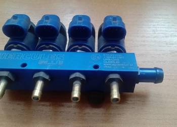 Wtryskiwacze gazowe LPG listwa niebieski