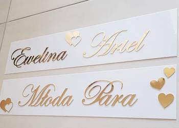 Rejestracja ślubna, personalizowana