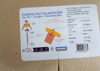 Wkręty INOX do blachy falistej 3w1 Zestaw !!!6,3x100