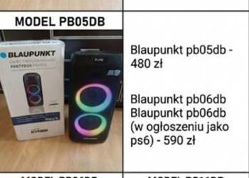 Głośniki imprezowe / Poweraudio Blaupunkt (MB06, MB08.2, PB05DB, PB06DB, PS