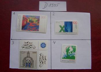 Niemcy 1995 MNH Znaczki z roczników WYBIERAJ Niemcy 1995 MNH Znaczki z roczników WYBIERAJ