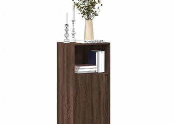 Szafka z LED brązowy dąb 425x34x100 cm WM-852158