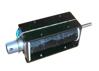 Elektromagnes pchający 12V 12,7W do 4,7kgf +sprężyna