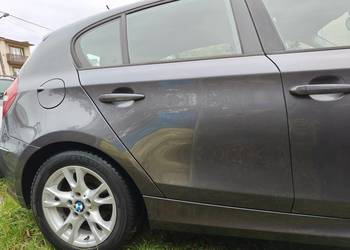 Bmw e87 drzwi tylne prawe w kolor sparkling graphite metallic